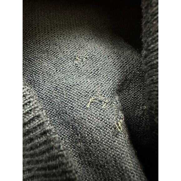 The Masters Blue Extraline Merino Wool Sweater Vest Size XL Flawed - Picture 8 of 11